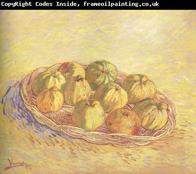 Vincent Van Gogh Still life wtih Basket of Apples (nn04)